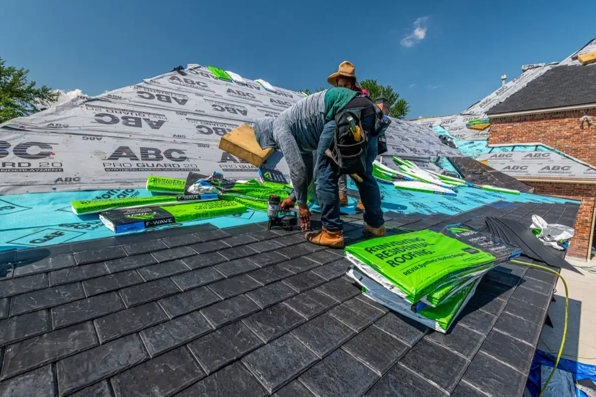roofing project in Topeka, KS — 1